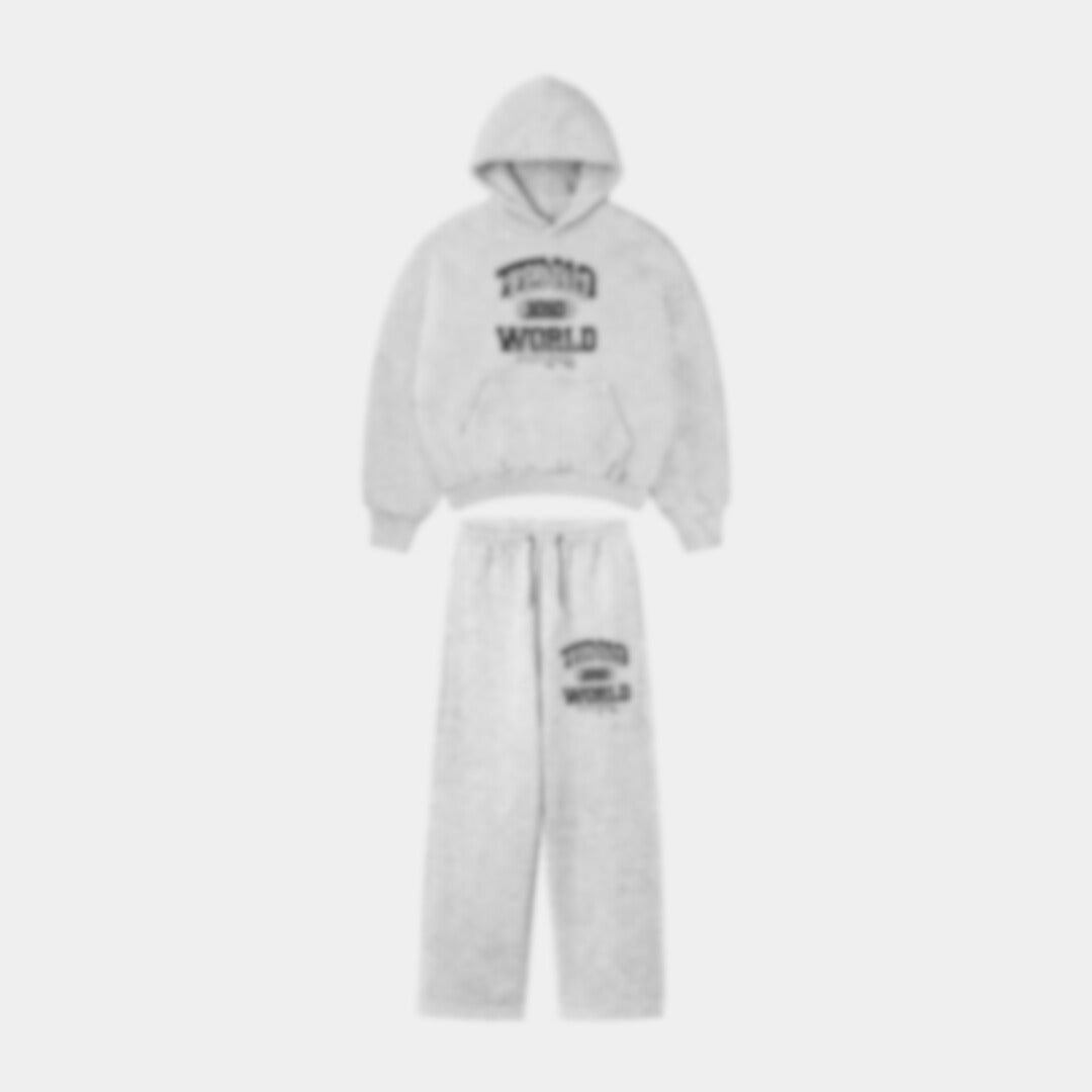 Ten10 "1%" Tracksuit Light Grey