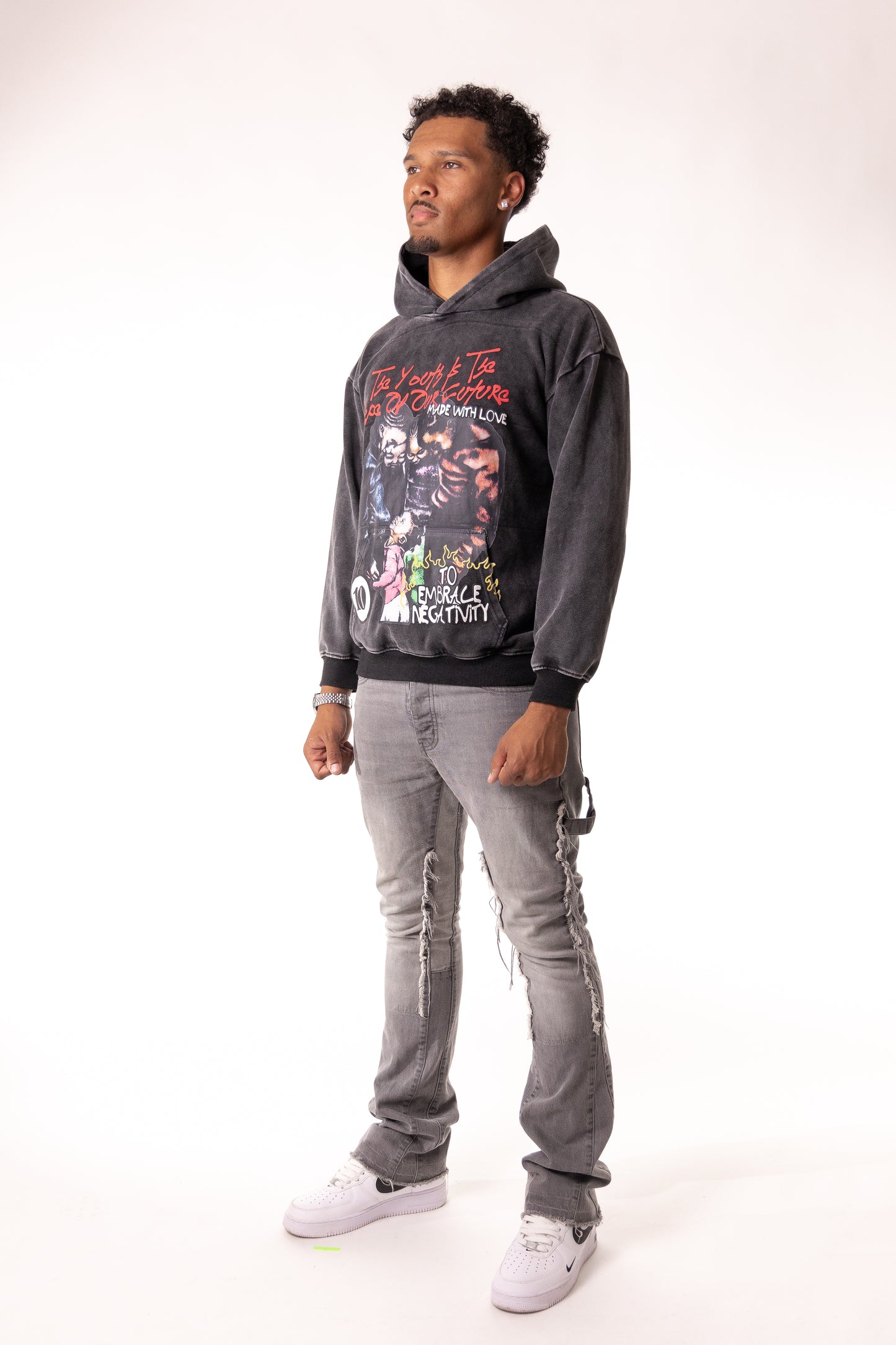 NxtGen Hoodie - Black Wash