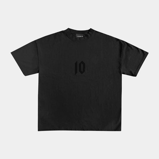 Basic 10 Tee Black Black