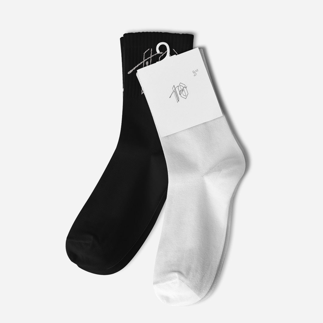 Ten10 Basic Socks x 2